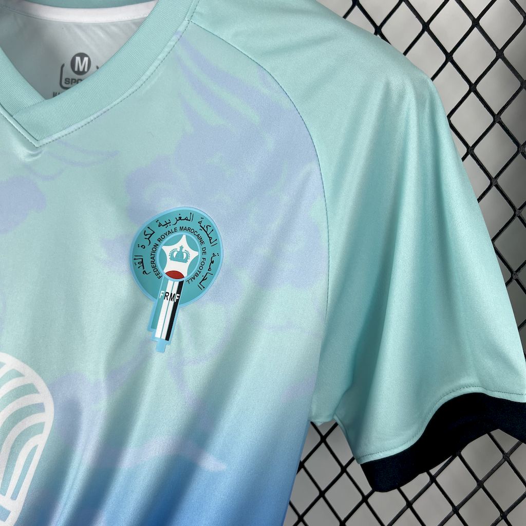 MAILLOT CONCEPT BLEU CIEL MAROC 2025 Maison To Sport