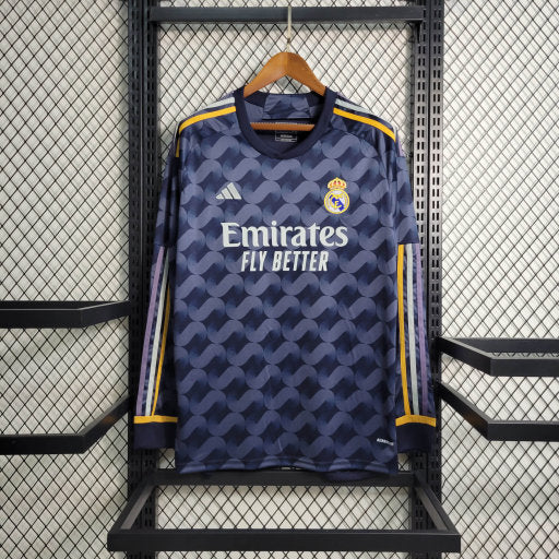 Maillot Real Madrid Extérieur2023 2024 manches longues Maison To Sport