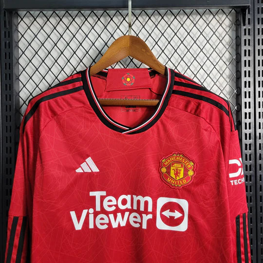 Maillot Manchester United 2023 2024 Manches Longues Maison To Sport