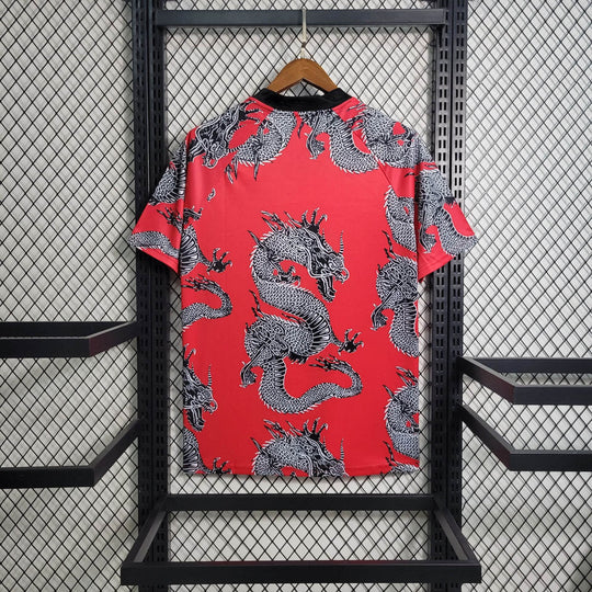 Maillot Foot Manchester United Retro 2019 2020 Japon Dragon Maison To Sport