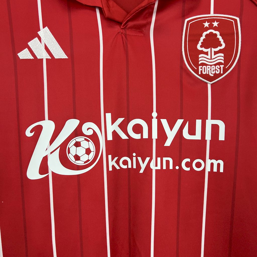 Maillot Nottingham Forest 2025-26 Maison To Sport