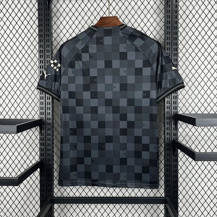 Maillot City foot noir concept Louis Vuitton 2024 2025 Maison To Sport