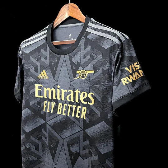 Maillot Arsenal saison 2022-2023 extérieur away noir Maison To Sport