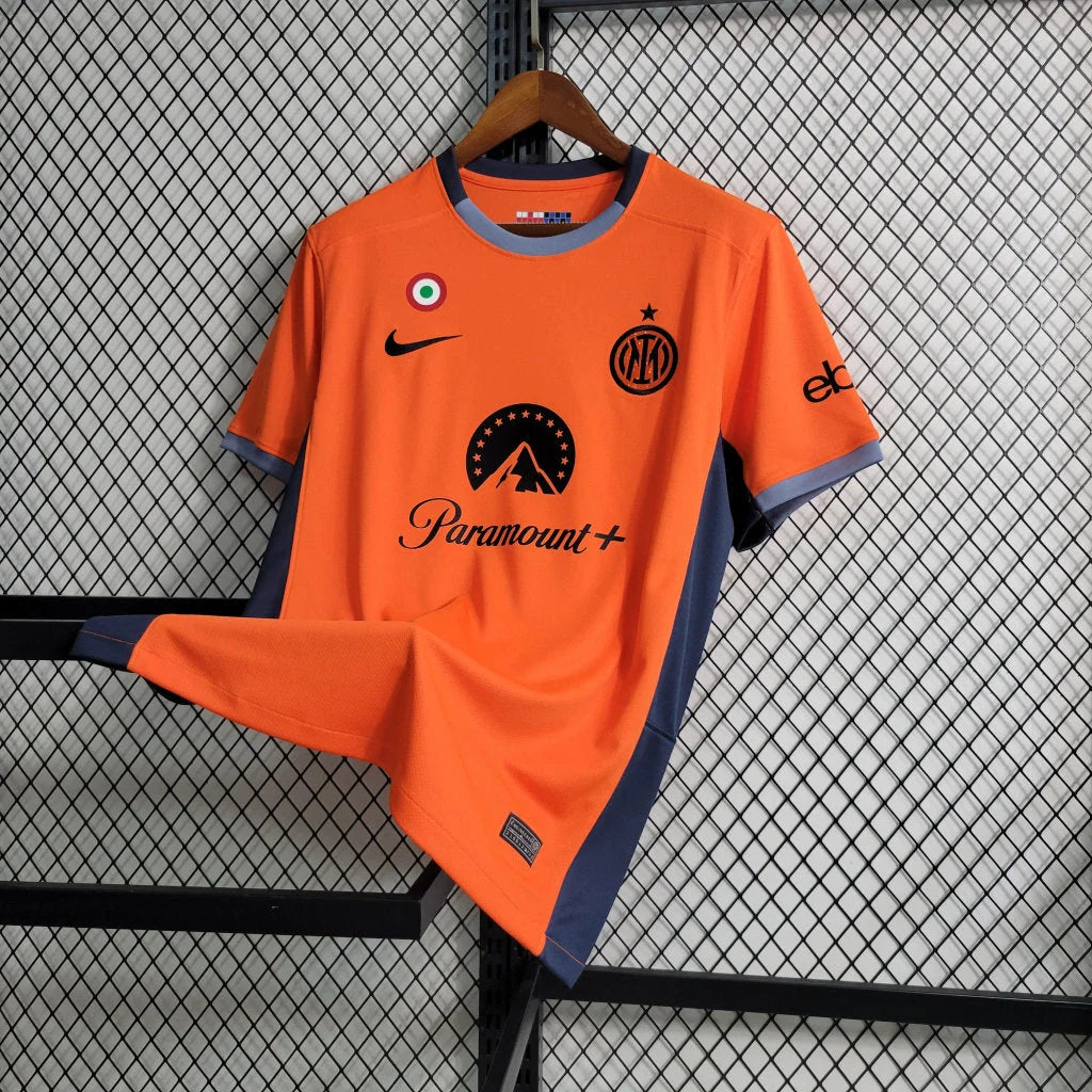 Maillot Inter Milan  Foot Third Orange 2023 2024 Maison To Sport
