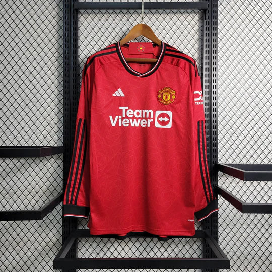 Maillot Manchester United 2023 2024 Manches Longues Maison To Sport