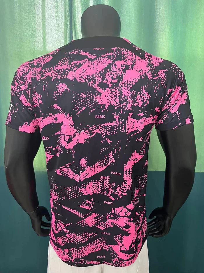 Maillot Paris Saint Germain saison 2023-2024 édition spéciale version player rose et noir Maison To Sport
