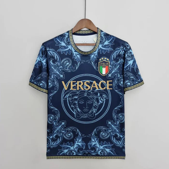 Maillot Italie saison 2023-2024 concept bleu et doré Maison To Sport