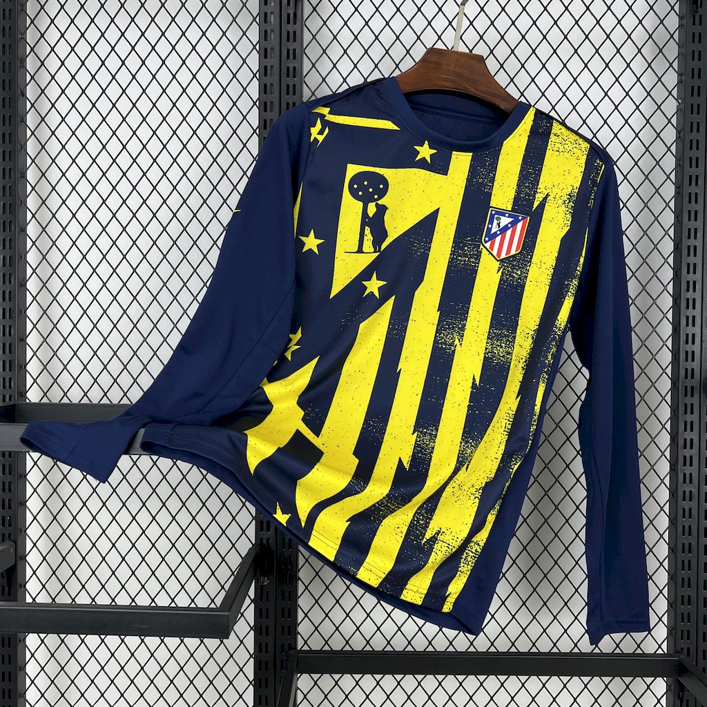 Maillot Atlético Madrid manches longues 2025-26 entraînement Maison To Sport