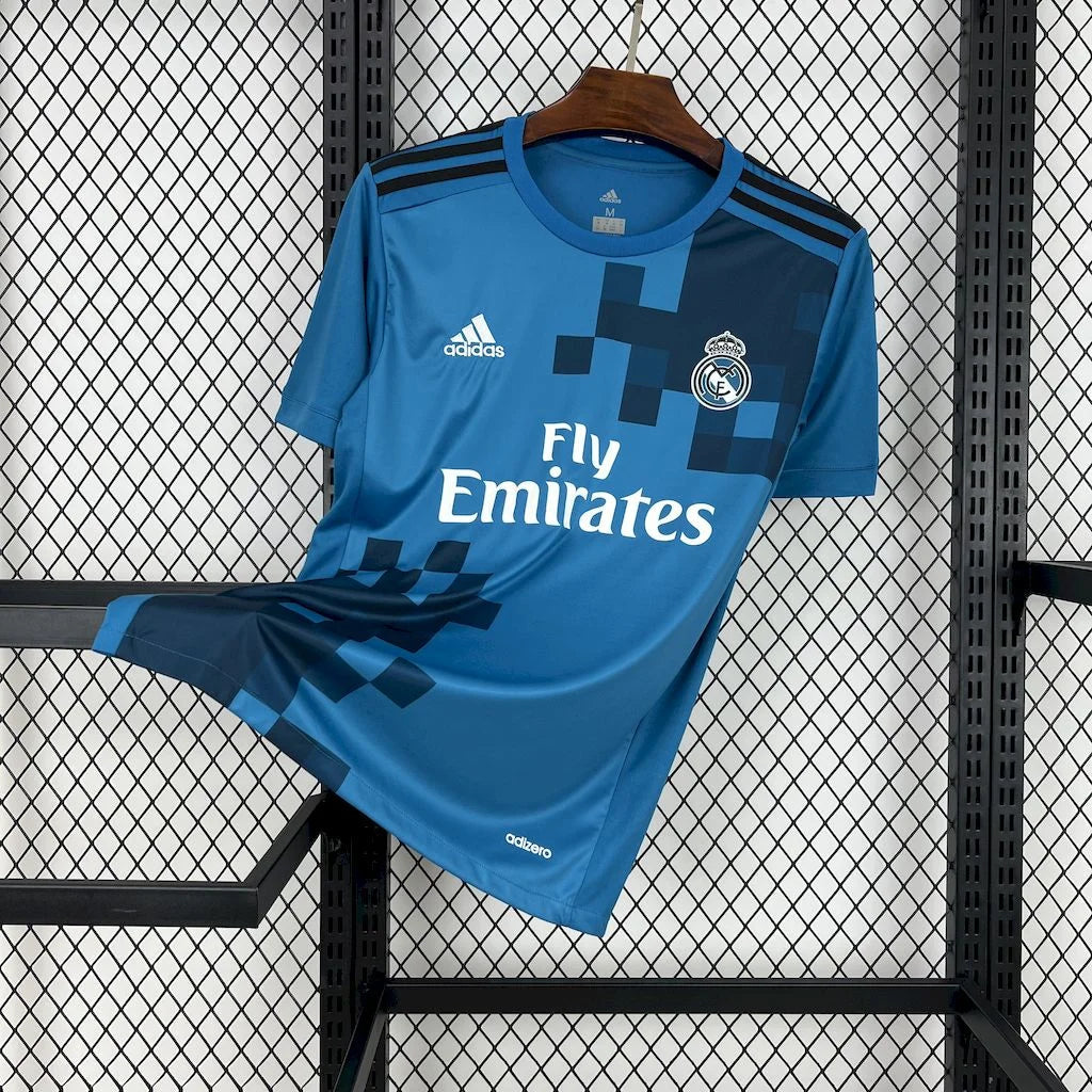 Real Madrid maillot foot 2017 2018 retro Maison To Sport