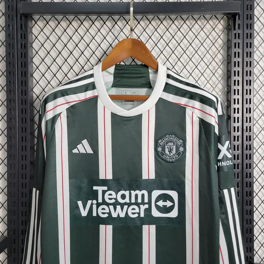 Maillot Manchester United extérieur 2023 2024 manches longues Maison To Sport