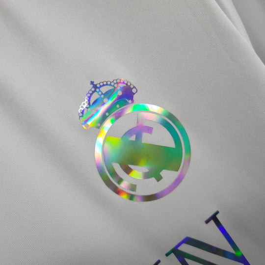 Maillot Real Madrid foot Balmain blanc 2023 2024 Maison To Sport