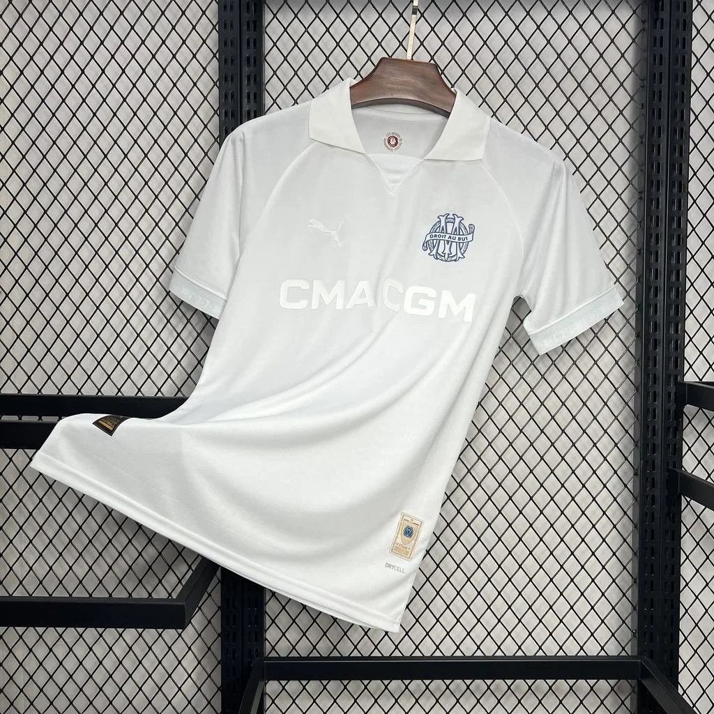 Maillot Olympique de Marseille foot 125 ans 2024 2025 OM blanc Maison To Sport