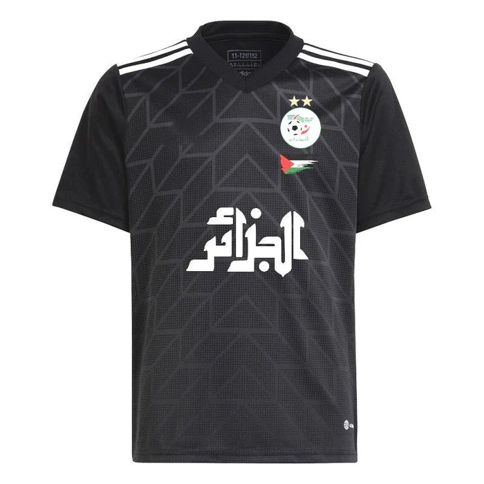 Maillot Algérie saison 2023-2024 édition spéciale noir Palestine Maison To Sport