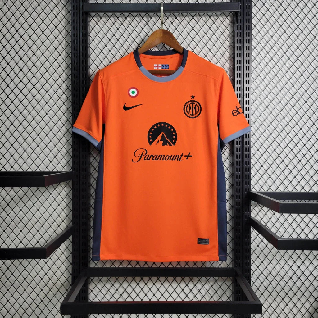 Maillot Inter Milan  Foot Third Orange 2023 2024 Maison To Sport