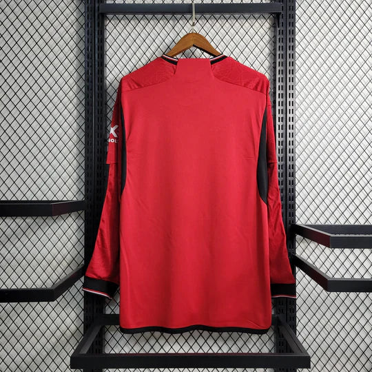 Maillot Manchester United 2023 2024 Manches Longues Maison To Sport