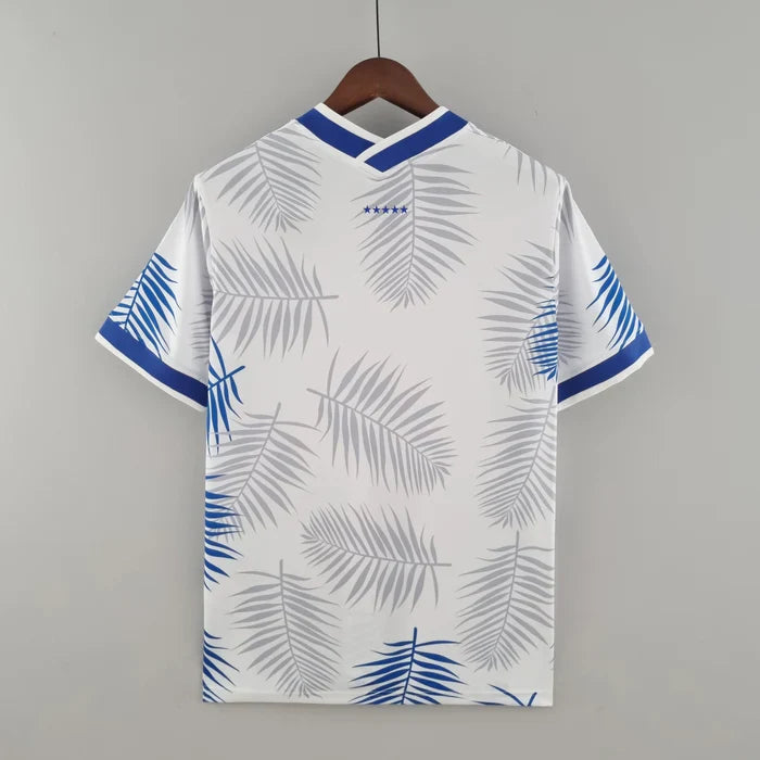 Maillot Brésil saison 2022 édition spéciale blanc et bleu Maison To Sport