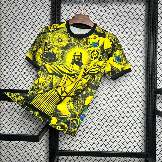 Maillot Brésil Concept 2024 Jaune Maison To Sport