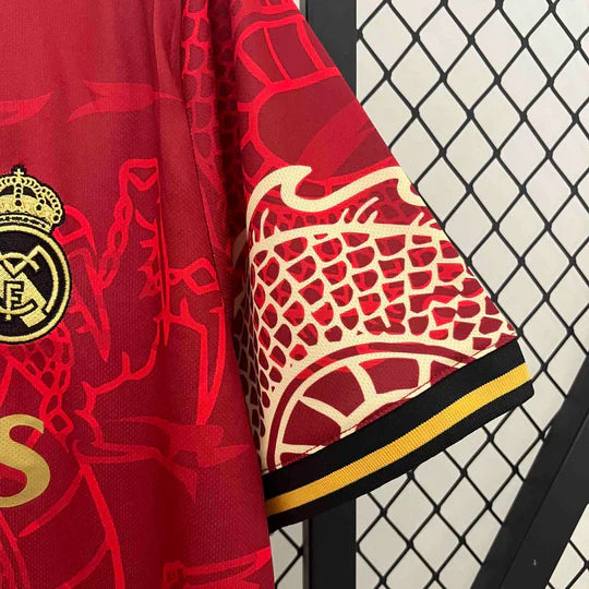 Maillot 2024/25 Real Madrid Concept Dragon Rouge Maison To Sport