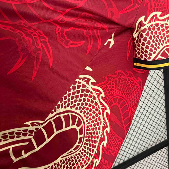 Maillot 2024/25 Real Madrid Concept Dragon Rouge Maison To Sport