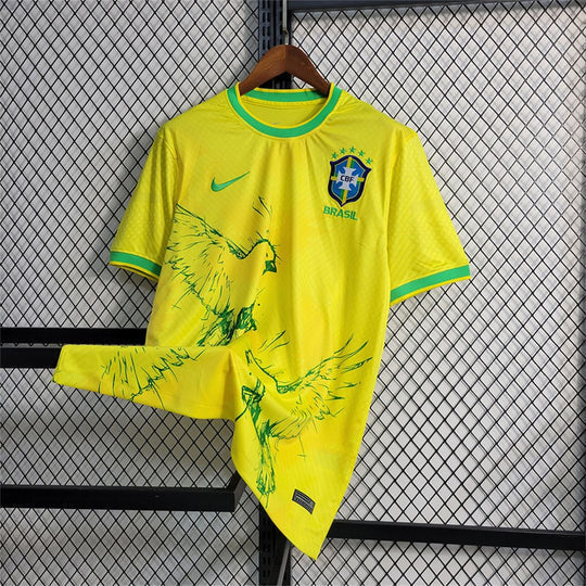 Maillot 24/25 Édition Spéciale Oiseau Jaune Du Brésil Maison To Sport