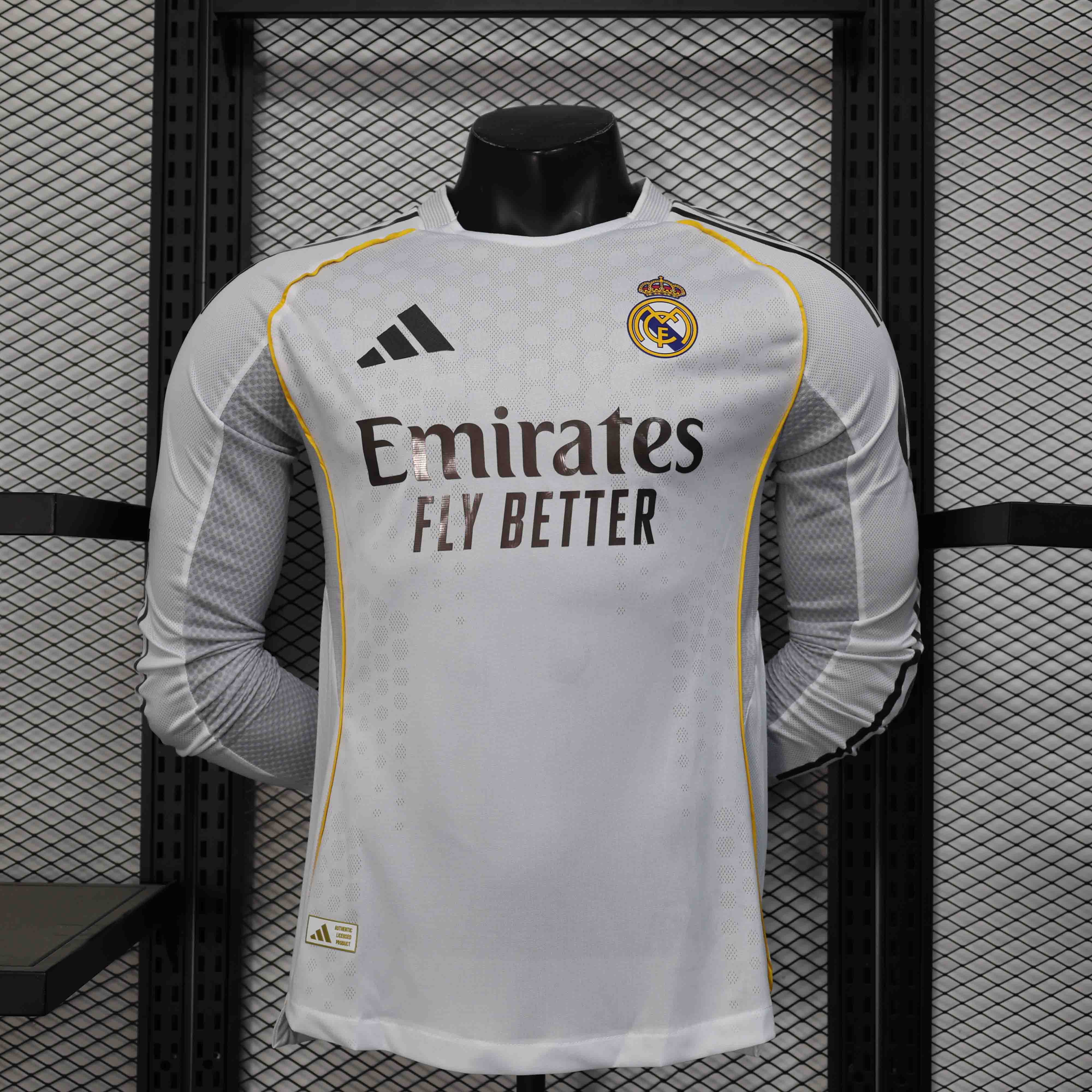 Maillot 25-26 Real Madrid Manche Longue Maison To Sport