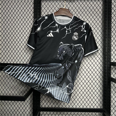 Maillot Real Madrid Noir & Gris Panther 2024/25 Maison To Sport