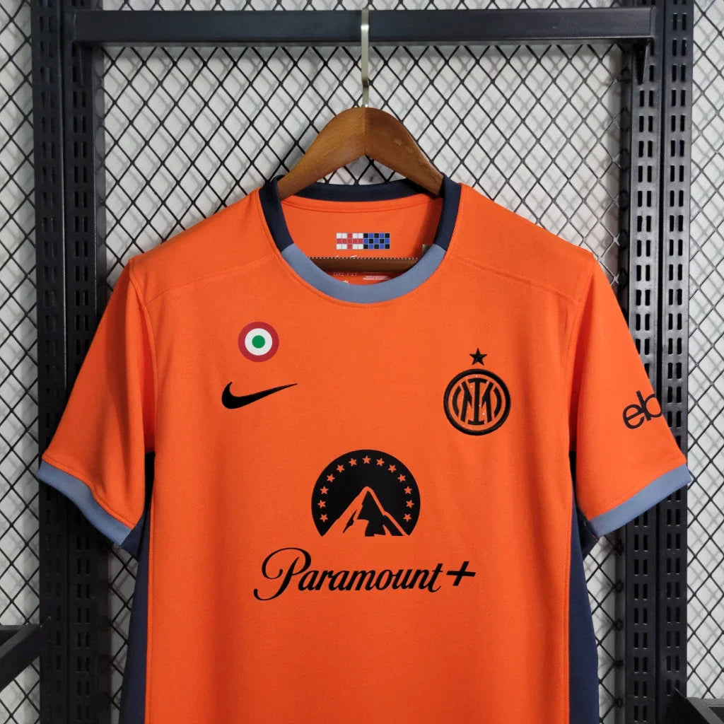 Maillot Inter Milan  Foot Third Orange 2023 2024 Maison To Sport