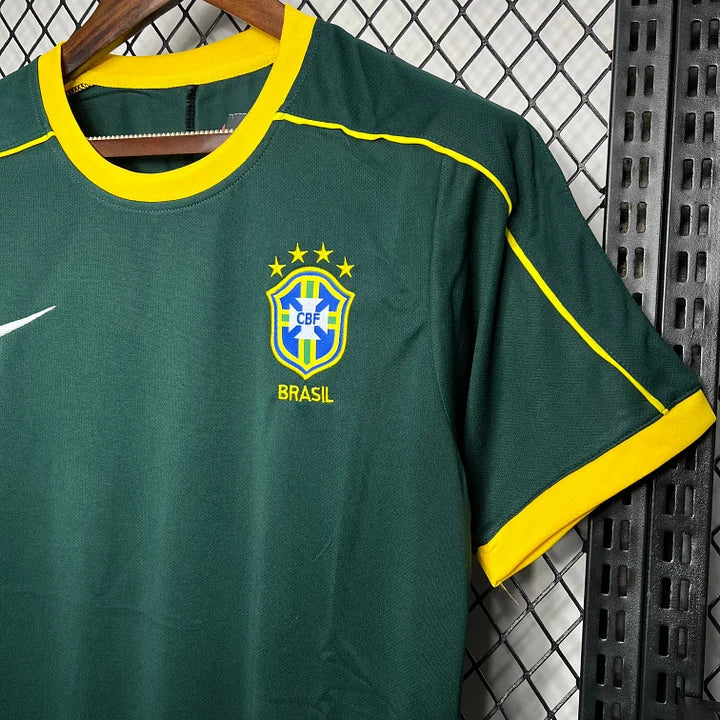 Maillot Brésil Foot Retro 1998 Maison To Sport